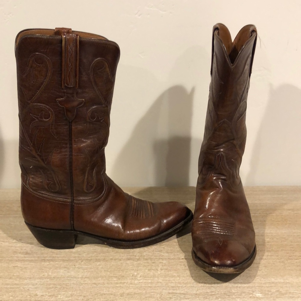 Fancy cowboy boots